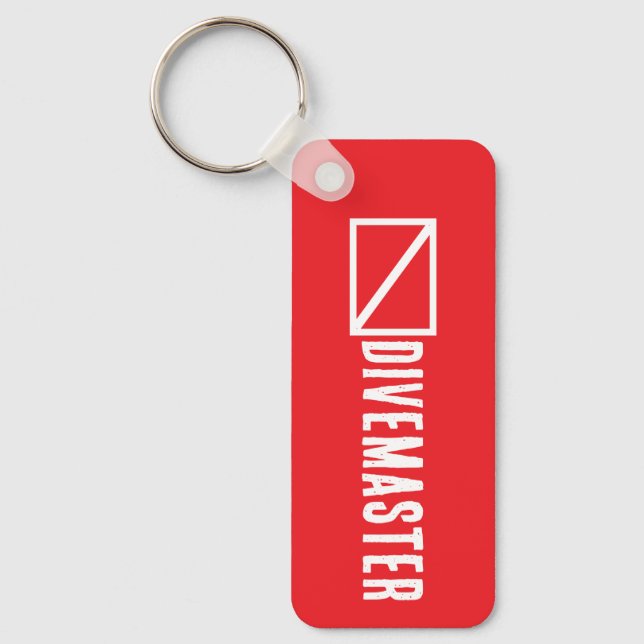 Divemaster Key Ring (Front)