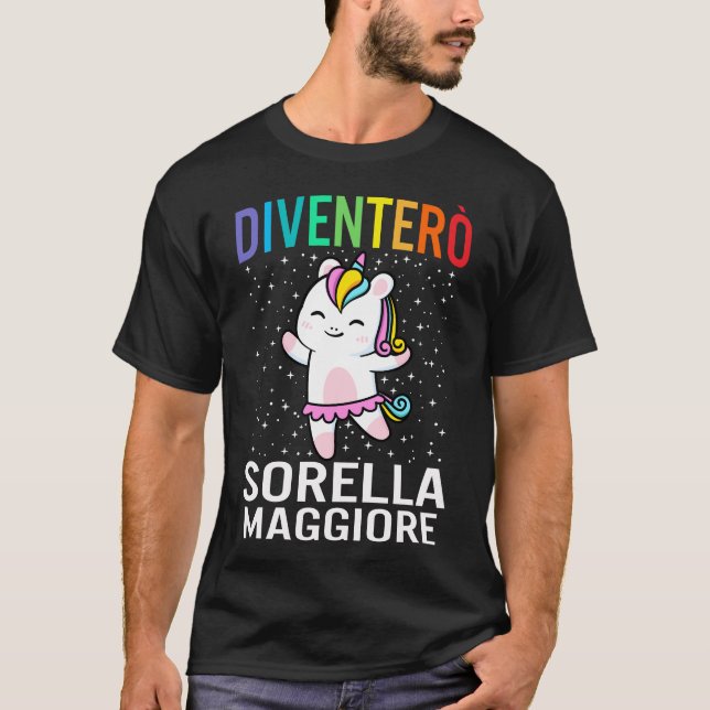 Diventerò sorella maggiore, camicia sorella T-Shirt (Front)