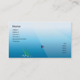 Diver - Business Card