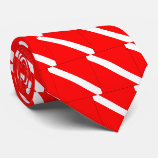 Diver Down Classic Flag Scuba Diving Awesome Tie