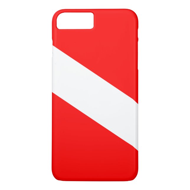 Diver Down Flag Case-Mate iPhone Case (Back)