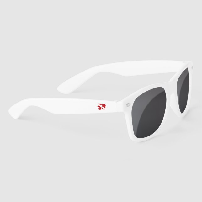 Diver Down Flag Sunglasses (Right)