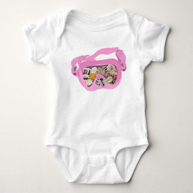 Diver Haul Baby Outfit Bodysuit (Front)