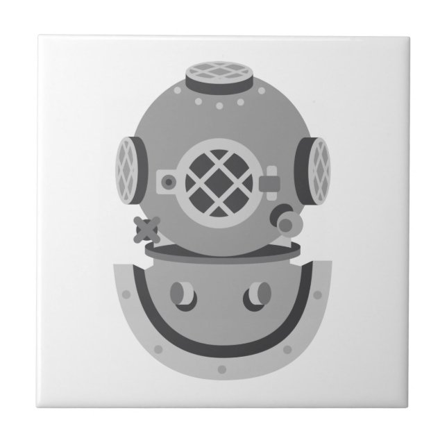 Diver Helmet Tile (Front)