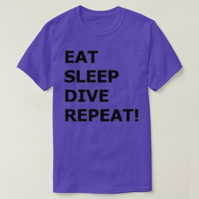 Diver Life 1 T-Shirt (Design Front)