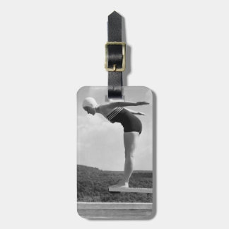 Diver Luggage Tag