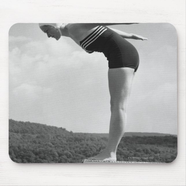 Diver Mouse Mat (Front)
