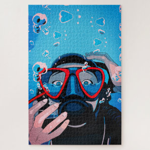 Diver’s Surprise – Underwater Adventure Jigsaw Puzzle