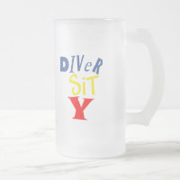 Diver Sit Y Frosted Mug