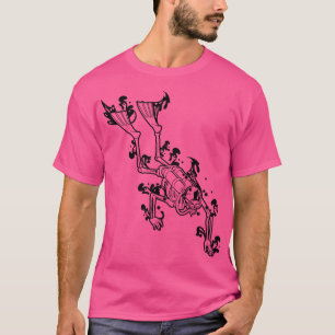 Diver Skeleton Underwater Scuba Diving T-Shirt