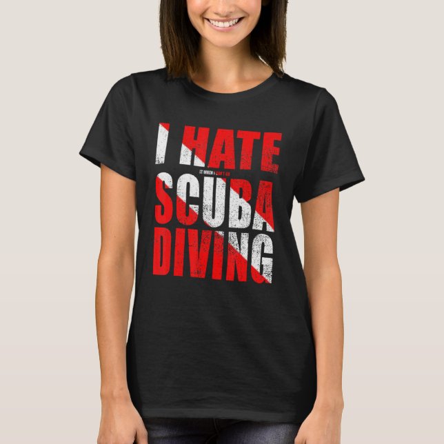 Diver Snorkeling Diving Sport Vacation  1 T-Shirt (Front)