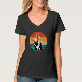 Diver Sport Hobby Diving Shark Retro Snorkel T-Shirt