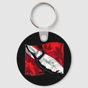 DiverDown Collection Key Ring