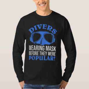 Divers Are Wearing Mask Scuba Diving Sea Tank Dive