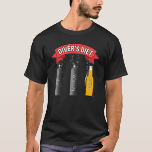 Diver's Diet Air Nitrox Beer Diving Diet Air Nit T-Shirt