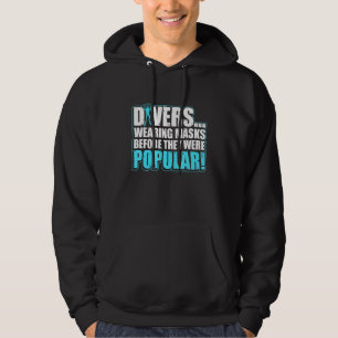 Divers Wearing Masks Dive Down Scuba Diving 1 Hoodie