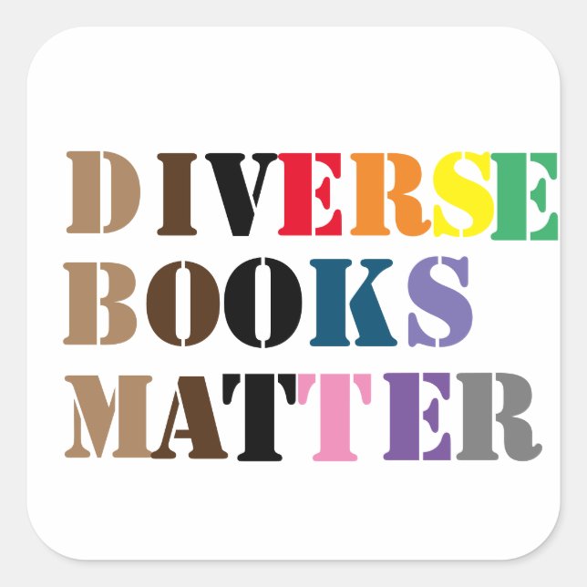 Diverse Books Matter Stickers (Front)