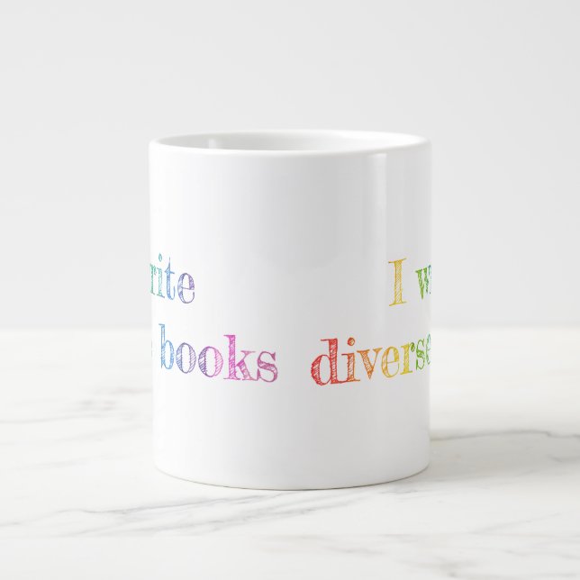 Diverse Books Writer Mug (Front)