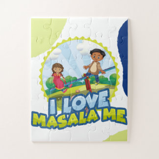 Diverse children's products-I Love Masala Me Jigsaw Puzzle