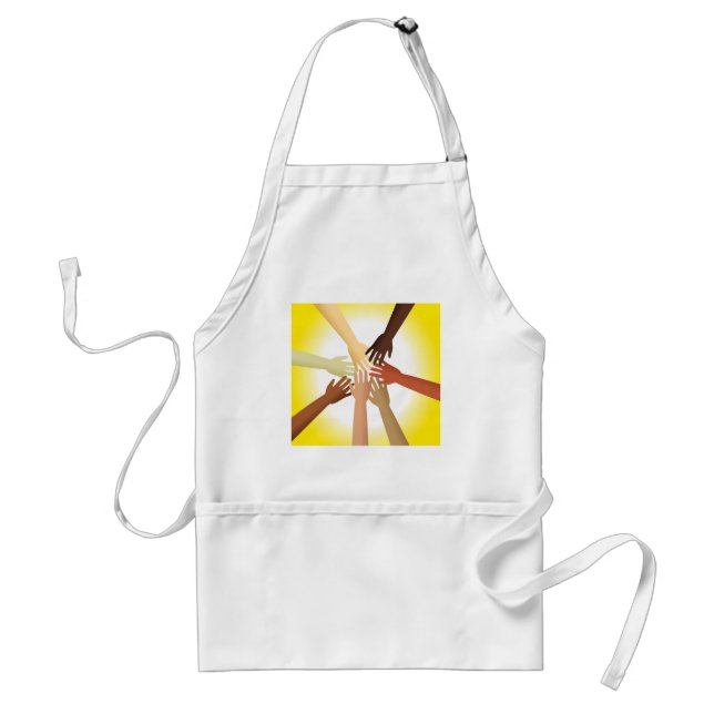 Diverse Hands Standard Apron (Front)