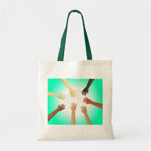 Diverse Hands Tote Bag