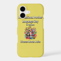Diverse Words Unite. Mother Language Day.