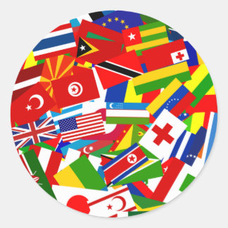 Diverse World Classic Round Sticker