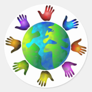 Diverse World Classic Round Sticker