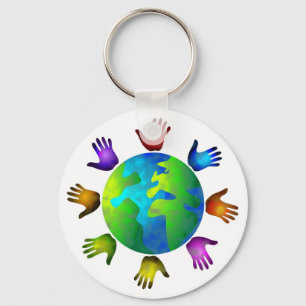 Diverse World Key Ring