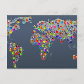 Diverse World Postcard