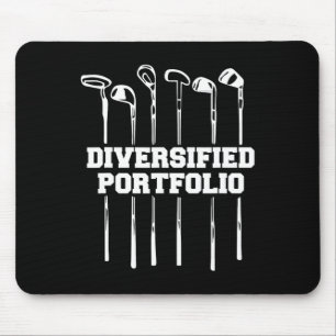Diversified Portfolio Golf Mouse Mat
