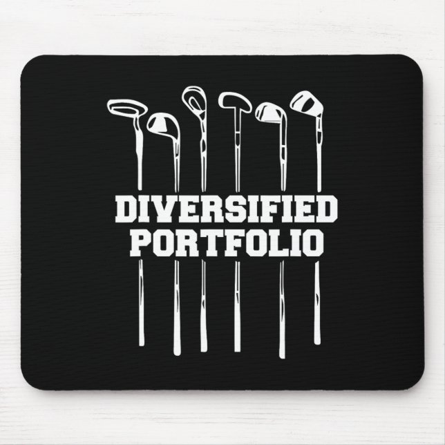 Diversified Portfolio Golf  Mouse Mat (Front)