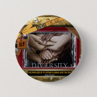 Diversity 6 Cm Round Badge