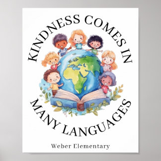 Diversity and Inclusion Kindness Poster