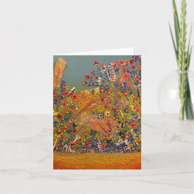 'Diversity' by DrVivDesigns Folded Blank Card (Front)