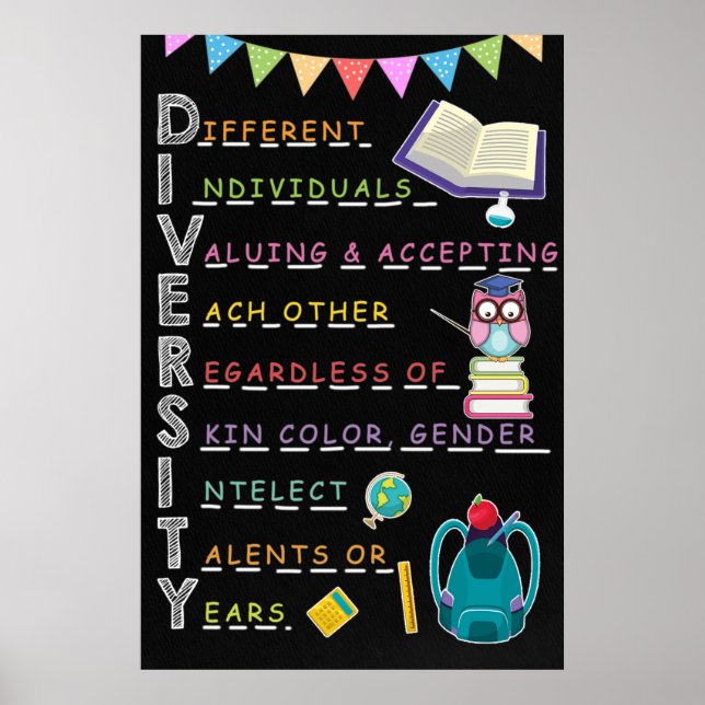 Diversity Classroom Poster (Front)