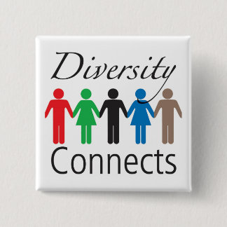 Diversity Connects Square Button