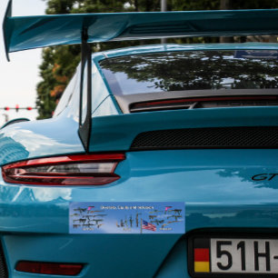 diversity, equity and inclusion gun bumper sticker