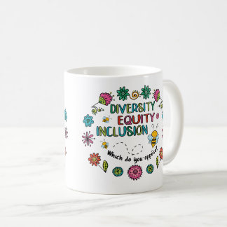 Diversity Equity Inclusion Coffee Mug