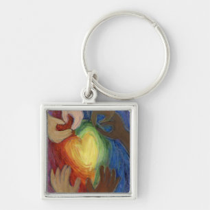 Diversity, Equity, & Inclusion DEI Keychain Charm