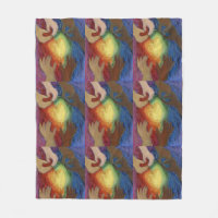 Diversity, Equity, Inclusion Fleece Throw Blanket