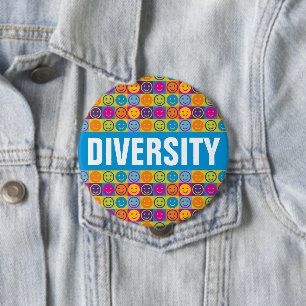 DIVERSITY Human Rights Button