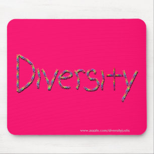 Diversity in Words Mousepad