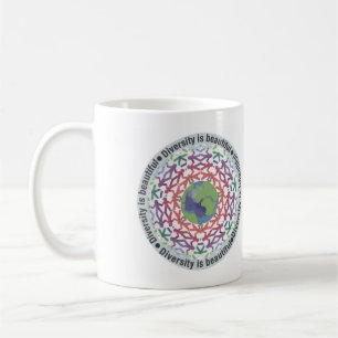 Diversity is beautiful coffee mug