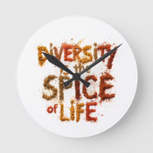 Diversity is the Spice of Life - Safe Space Round Clock