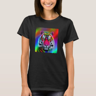 Diversity Love Happiness Peace Creative Cute Rainb T-Shirt