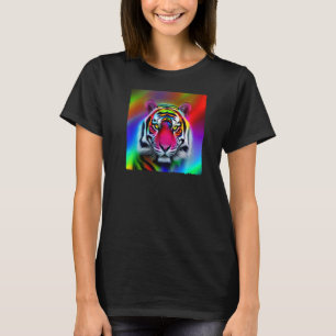 Diversity Love Happiness Peace Creative Cute Rainb T-Shirt