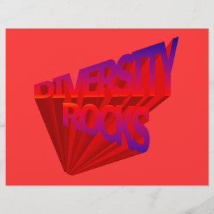 Diversity Rocks Flyer Template