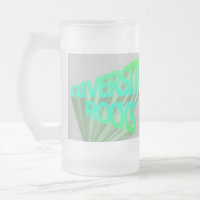 Diversity Rocks Frosted Mug