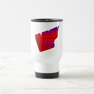 Diversity Rocks Travel Mug